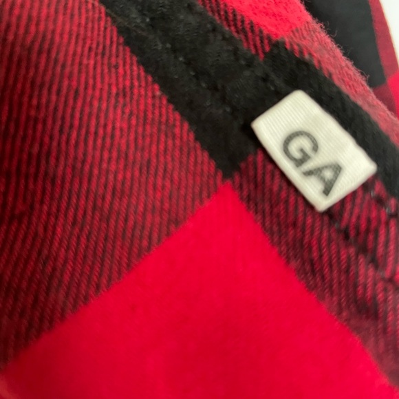 Garage - red X black long sleeve shirts M size - Picture 5 of 5